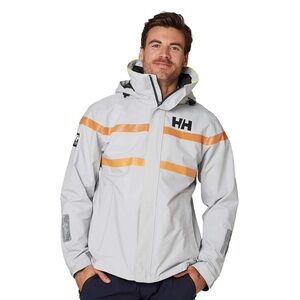 Helly Hansen Men's Salt Inshore Jacket in Gray